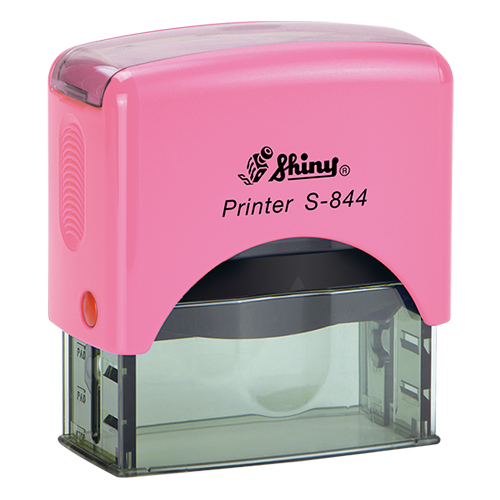 Oklahoma Notary Stamp - Shiny S844 (Pink)