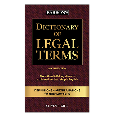 Dictionary of Legal Terms for Oklahoma Notaries