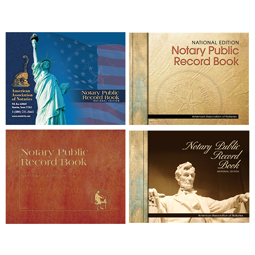 Perfectly Bound Oklahoma Notary Record Book (Journal) - 576 entries with thumbprint space Perfectly Bound Notary Record Book (with thumbprint space)