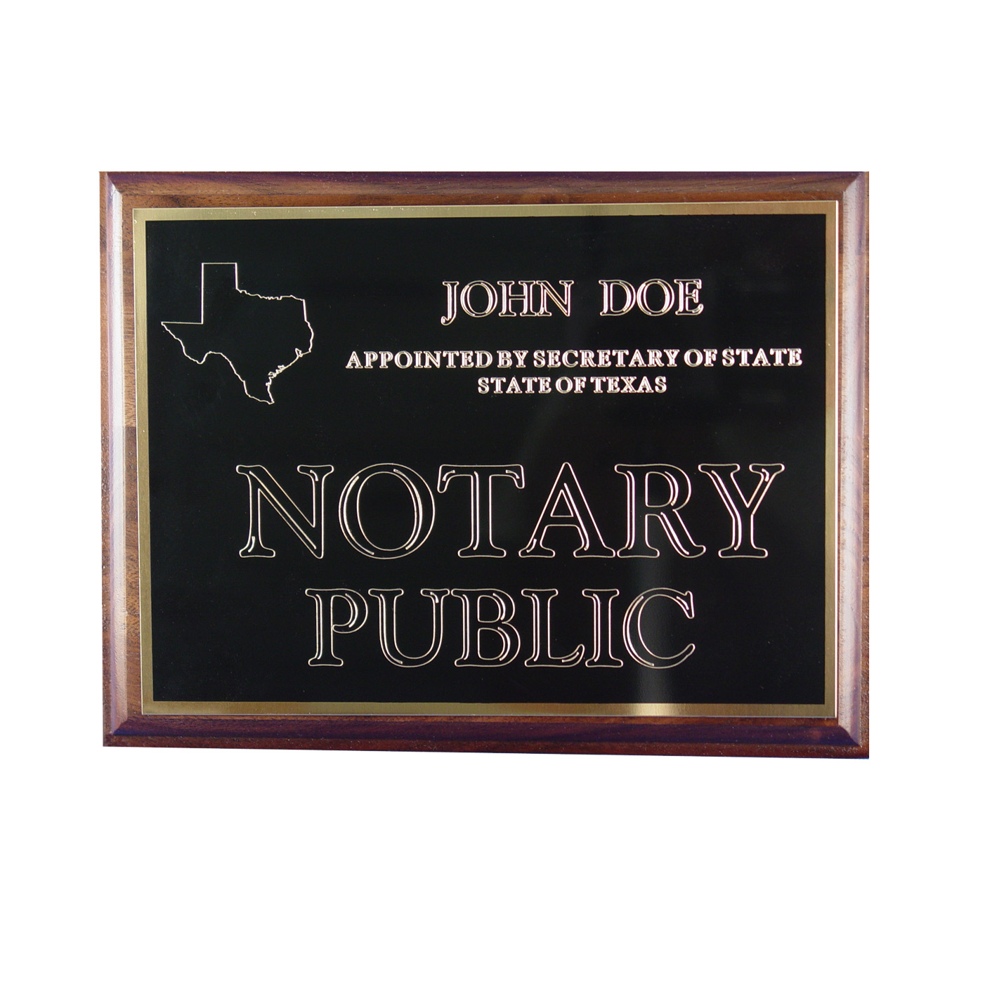 Oklahoma Notary Wall Sign