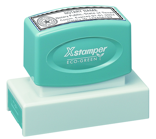 Oklahoma Xstamper Notary Stamp Rectangular